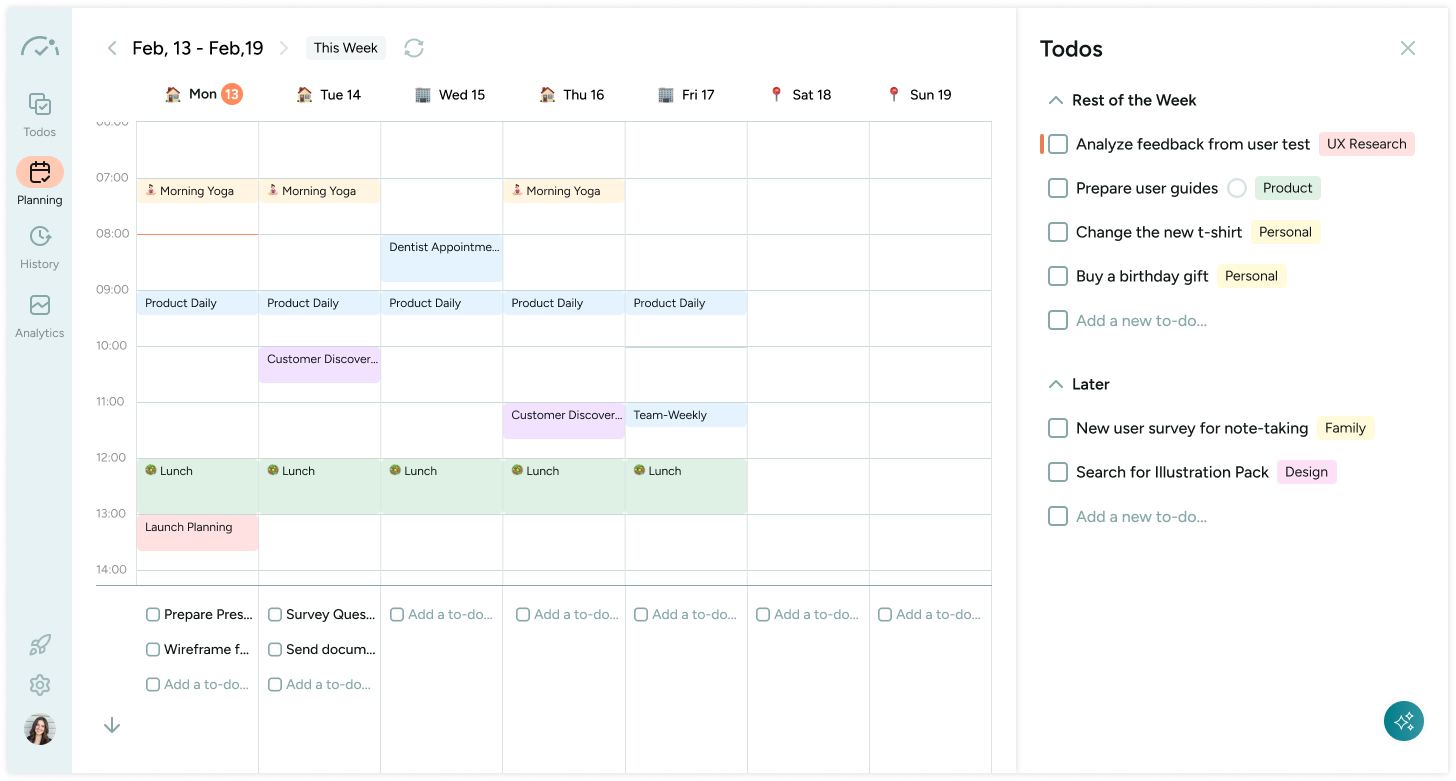 screenshot of BeforeSunset AI